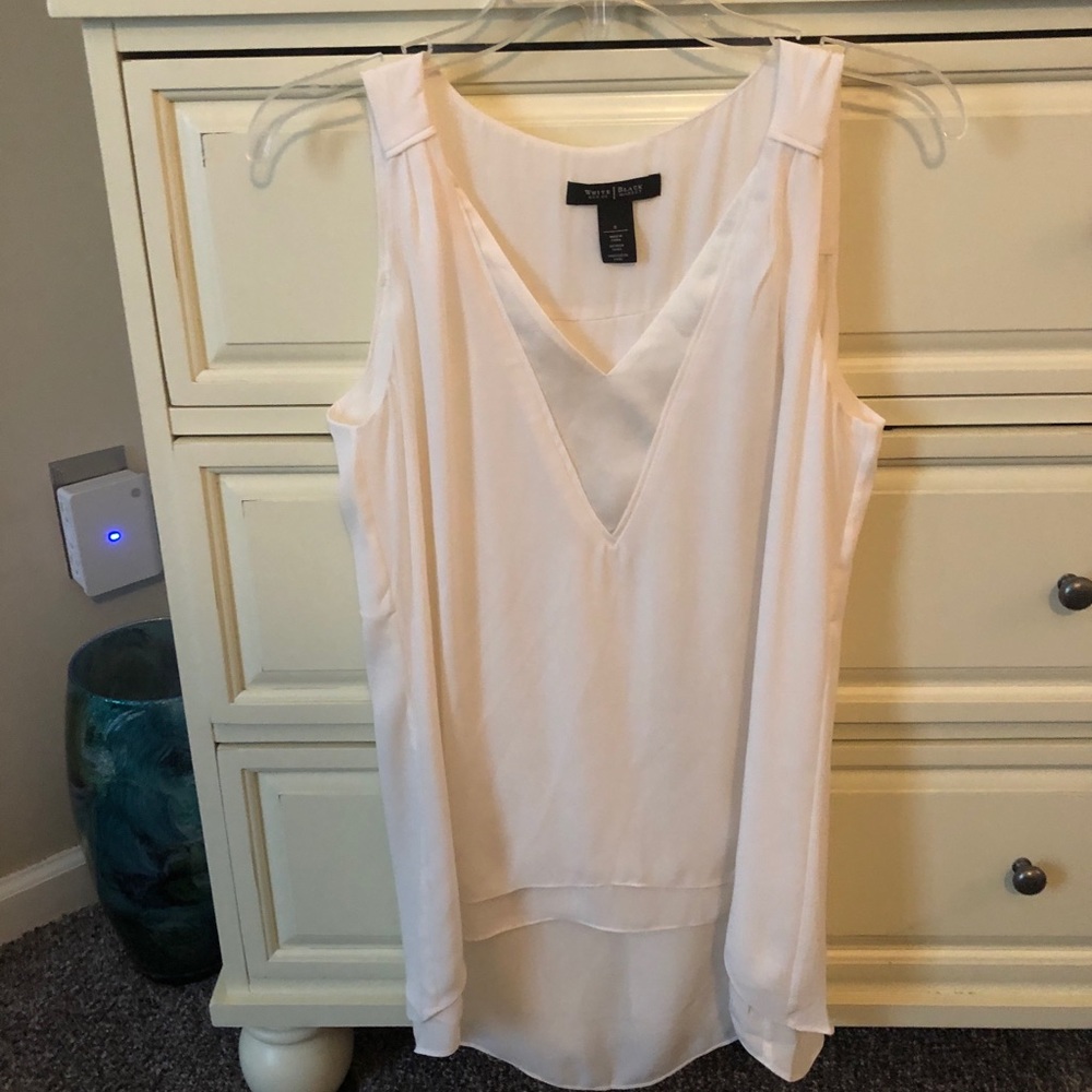 White House Black Market sheer top. Only worn once